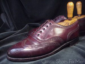 *ALDEN for Brooks Brothers SHELL CORDOVAN Full Brogue Oxford: US 10D (43-43.5D)
