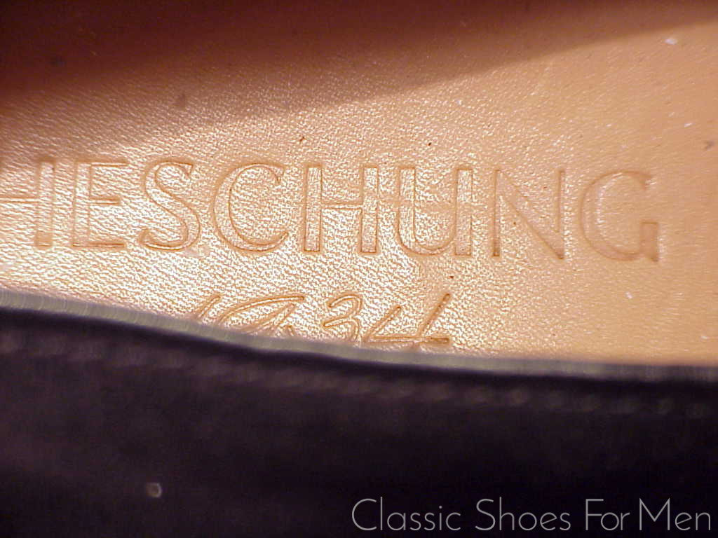 *Like new-HESCHUNG, France, Black Suede, ALL-WEATHER "Goiser", 3-Eylet Derby: 44D (US 10.5D) - Image 10