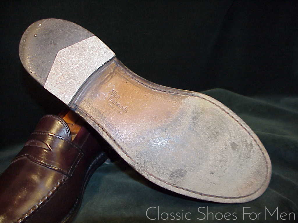 *ALLEN EDMONDS SHELL CORDOVAN Penny Loafer: US 10EEE (43-43.5 WIDE). - Image 12
