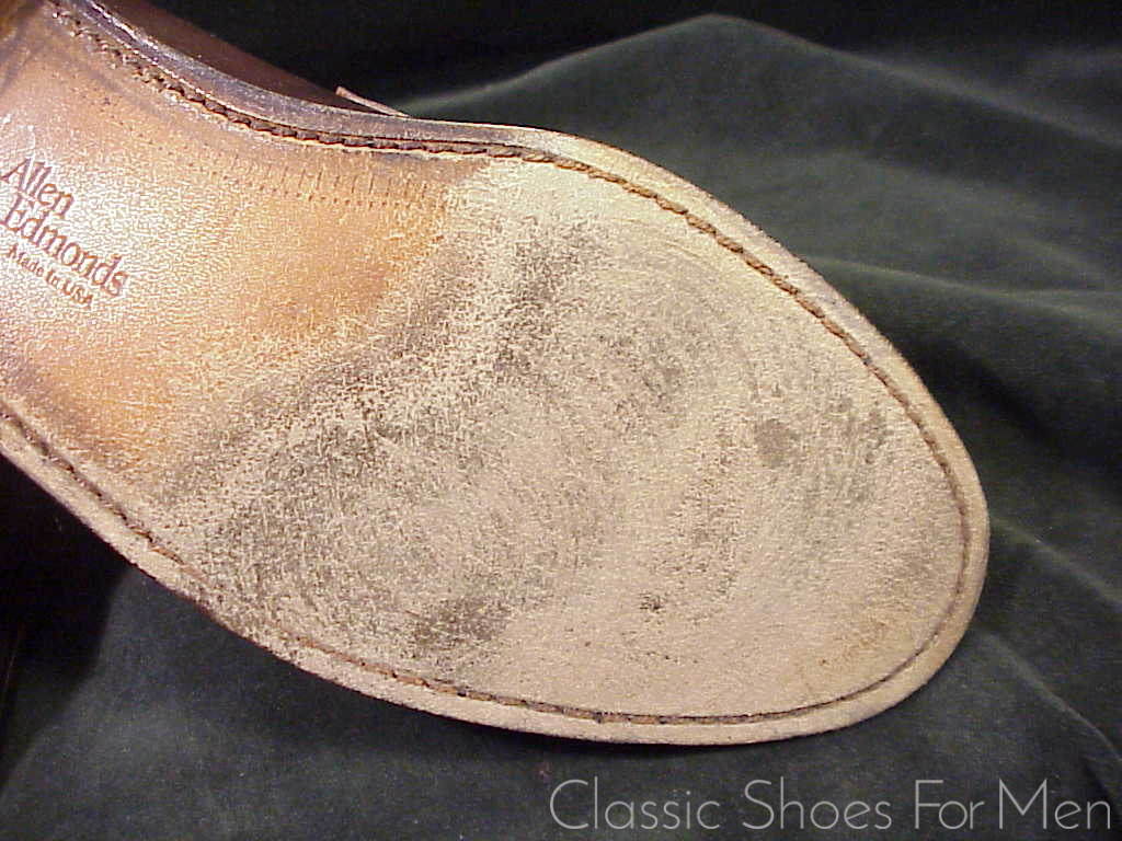 *ALLEN EDMONDS SHELL CORDOVAN Penny Loafer: US 10EEE (43-43.5 WIDE). - Image 14
