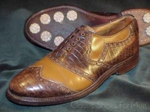 BOSTONIAN Full Brogue Oxford GOLF Spectator: 41,5D