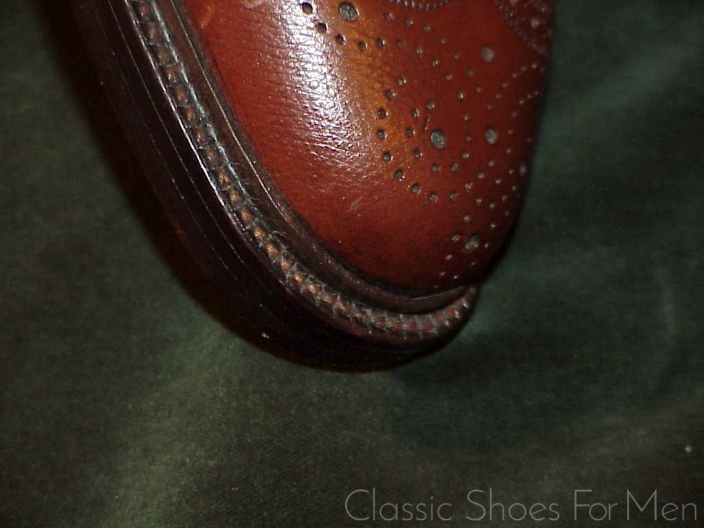 *NEW- FLORSHEIM IMPERIAL Full Brogue Budapester, Circa 1985: US 11C (44,5C) - Image 11