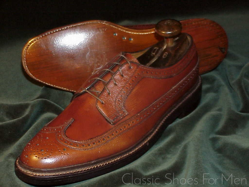 *NEW- FLORSHEIM IMPERIAL Full Brogue Budapester, Circa 1985: US 11C (44,5C) - Image 6