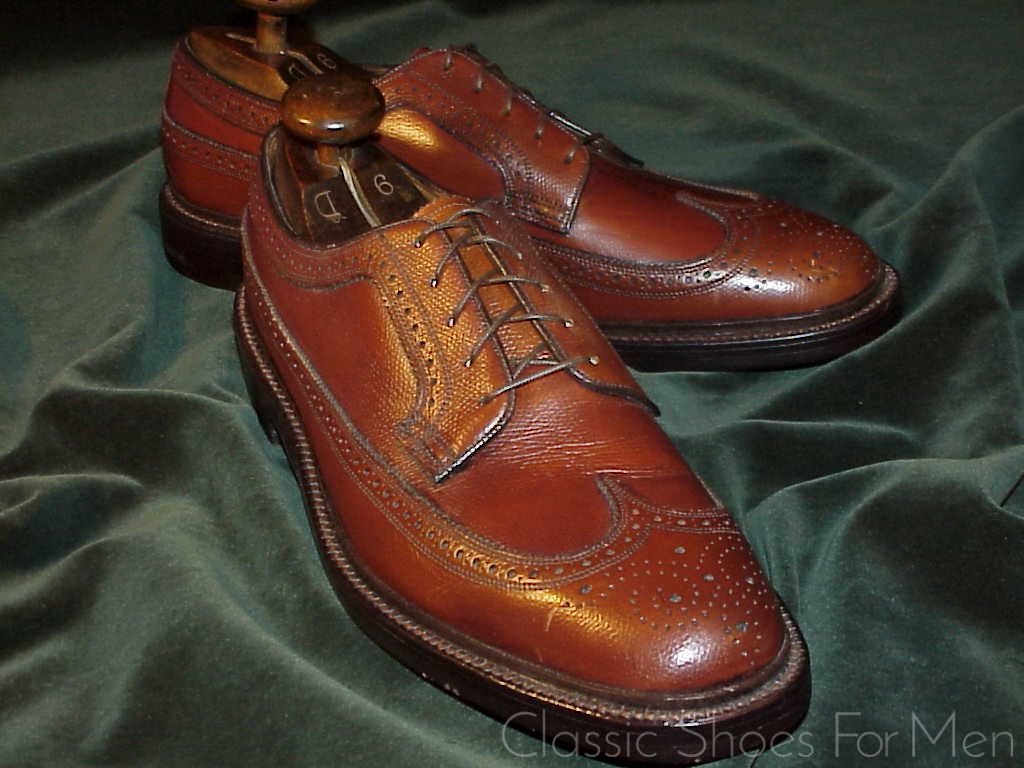 *NEW- FLORSHEIM IMPERIAL Full Brogue Budapester, Circa 1985: US 11C (44,5C) - Image 4