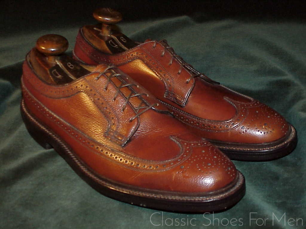 *NEW- FLORSHEIM IMPERIAL Full Brogue Budapester, Circa 1985: US 11C (44,5C) - Image 7