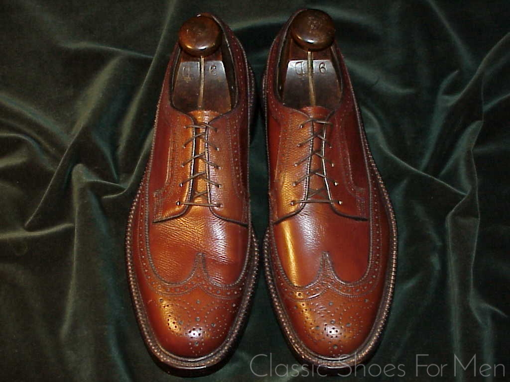 *NEW- FLORSHEIM IMPERIAL Full Brogue Budapester, Circa 1985: US 11C (44,5C) - Image 2