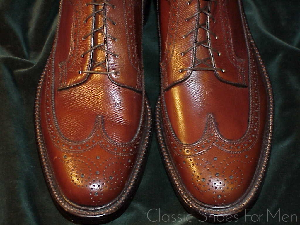 *NEW- FLORSHEIM IMPERIAL Full Brogue Budapester, Circa 1985: US 11C (44,5C) - Image 5