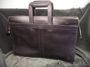 *Vintage - BOYD Harness Company Leather, 7-Compartment, Top-Zip, Attaché Case, Circa 1970
