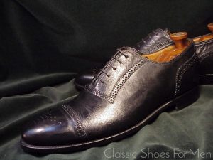 *Near new - BARKER "Anniversary Collection" Cap-Toe Oxford Brogue: US 12-12.5D (46-46.5D)