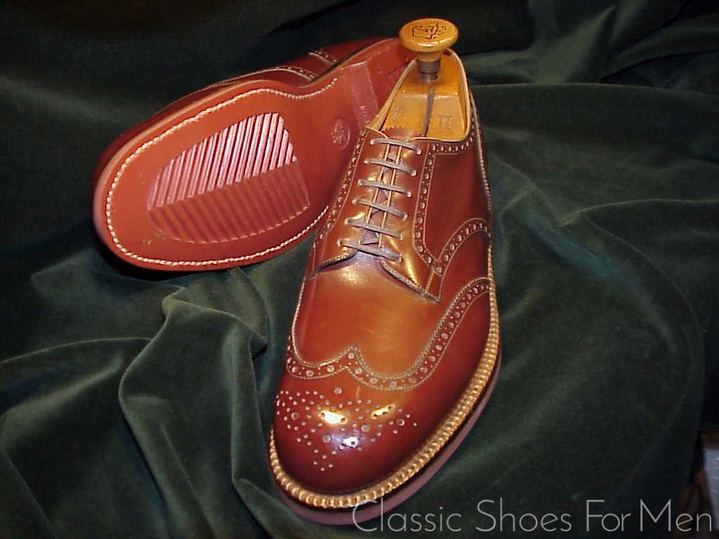 *NEW - Bespoke OLIVER MOORE All-Weather Full Brogue Derby "Budapester": US 11-11.5D (44.5-45D) - Image 6