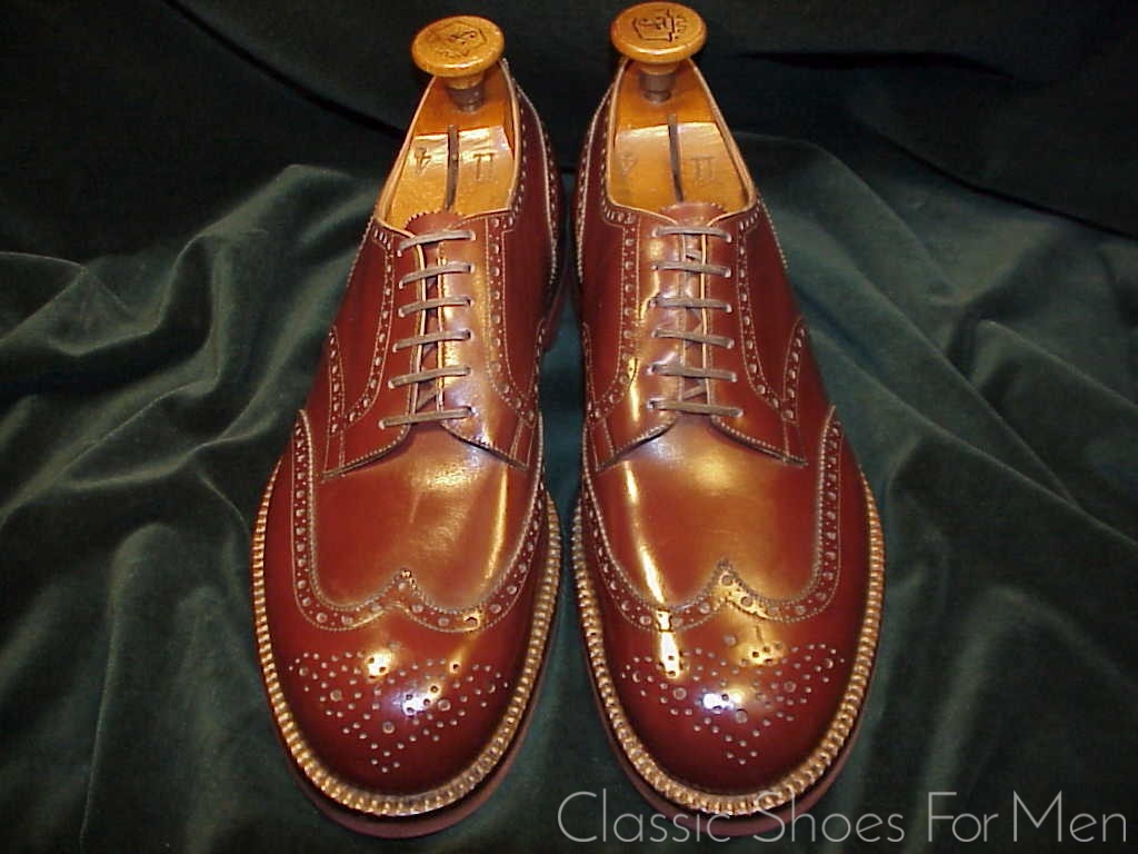 *NEW - Bespoke OLIVER MOORE All-Weather Full Brogue Derby "Budapester": US 11-11.5D (44.5-45D) - Image 2