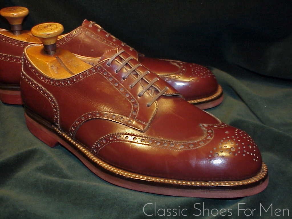 *NEW - Bespoke OLIVER MOORE All-Weather Full Brogue Derby "Budapester": US 11-11.5D (44.5-45D) - Image 3