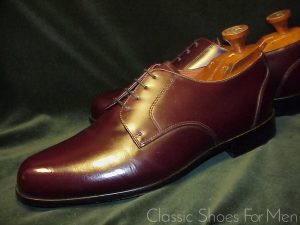 *Near new BOSTONIAN Oxblood 4-Eyelet Derby (Blucher): US 12D (46D)