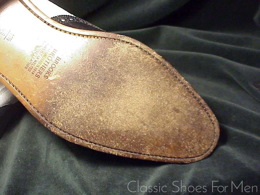 *Near new- CROCKETT & JONES for Brooks Brothers, Suede/Calf SPECTATOR: 45D (US 11.5D) - Image 14