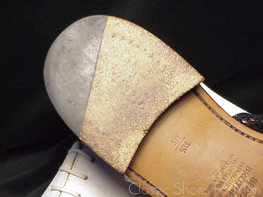 *Near new- CROCKETT & JONES for Brooks Brothers, Suede/Calf SPECTATOR: 45D (US 11.5D) - Image 15