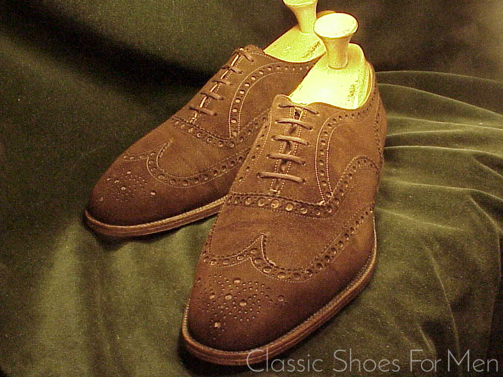 *CHURCH'S "Custom Grade" Cape Buck Suede-Wildleder, Full Brogue Oxford: 44.5F (UK 10G) (US 11EE) - Image 7