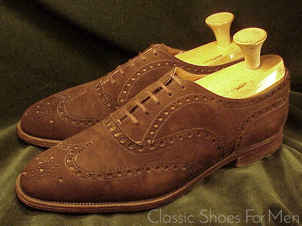 *CHURCH'S "Custom Grade" Cape Buck Suede-Wildleder, Full Brogue Oxford: 44.5F (UK 10G) (US 11EE) - Image 6