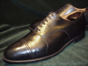 +CHURCH'S "Custom Grade" Cap-Toe Oxford, The "Consul": 46C (US 12C)