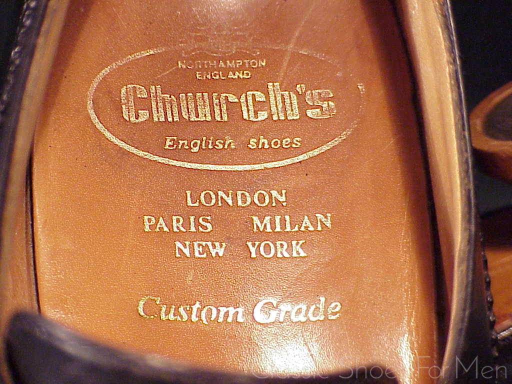 *CHURCH'S "Custom Grade" Full Brogue Monk Strap: 45D (US 11.5D) - Image 2