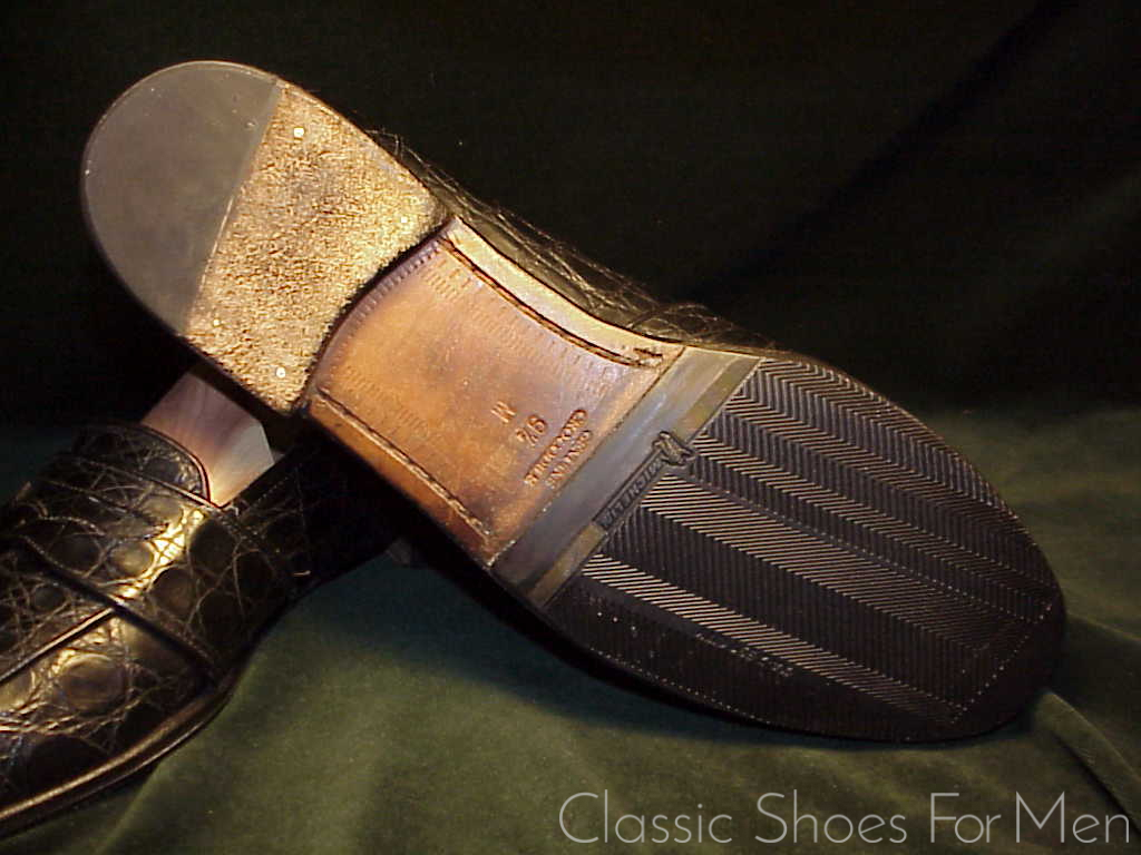 *Vintage COLE-HAAN, ALLIGATOR Full Strap Penny Loafer: US 9.5D (42.5D) - Image 15