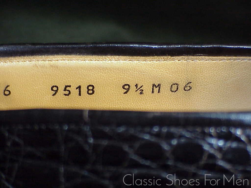 *Vintage COLE-HAAN, ALLIGATOR Full Strap Penny Loafer: US 9.5D (42.5D) - Image 14