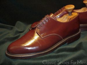 *CROCKETT & JONES for Polo, Plain Front Derby: US 9.5D (42.5D)