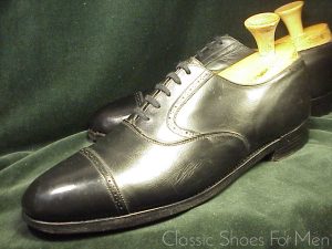 *CROCKETT & JONES für POLO, Ralph Lauren, Cap-Toe Oxford: US 11.5D (45D)