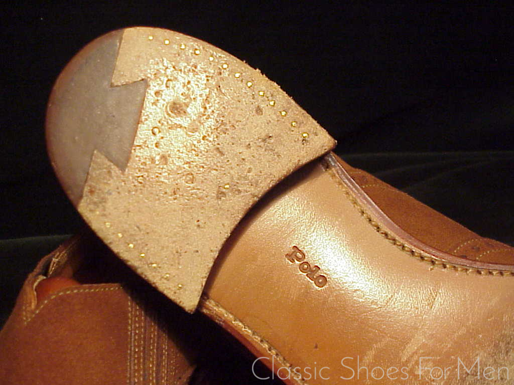 *Very special- CROCKETT & JONES for Polo, Tuczek Style, Suede, Gusseted Full Brogue Slipper/Loafer: 41.5-42D (US 8.5-9D) - Image 14