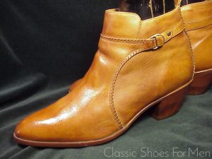 *Near new- Vintage CROSBY SQUARE Western Style Jodhpur Boot, Circa 1980: 44.5D (US 11D)