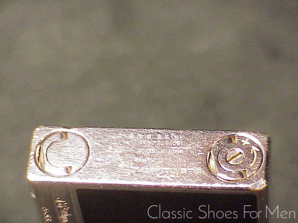 *S. T. DUPONT 2003 Vintage, Black Laque de Chine/Silver Palladium, Ligne 2, Lighter, Original Box & Documents - Image 10