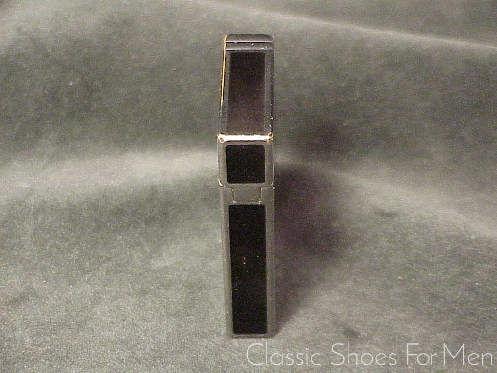 *S. T. DUPONT 2003 Vintage, Black Laque de Chine/Silver Palladium, Ligne 2, Lighter, Original Box & Documents - Image 11
