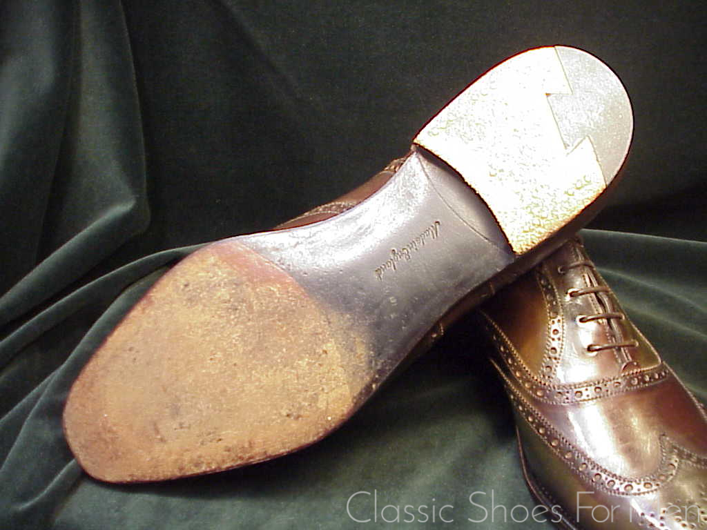 *Fine EDWARD GREEN Full Wing-Tip Oxford Brogue (Brown): 45D (US 11.5D) - Image 12