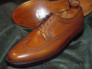 NEW- FLORSHEIM IMPERIAL Full Brogue Budapester Circa 1985: US 10D (43-43.5D)
