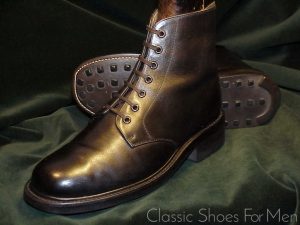 *Fine - Joseph FENESTRIER, Paris, Field (Navvy) Boot, All-Weather Sole: 41-41-5D (US 8-8.5D).