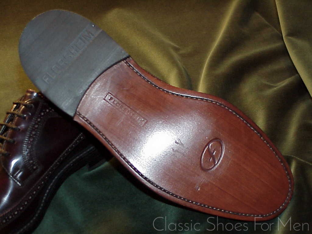 *NEW-FLORSHEIM Imperial Full Brogue Derby Budapester, Circa 1990: 42E - Image 10