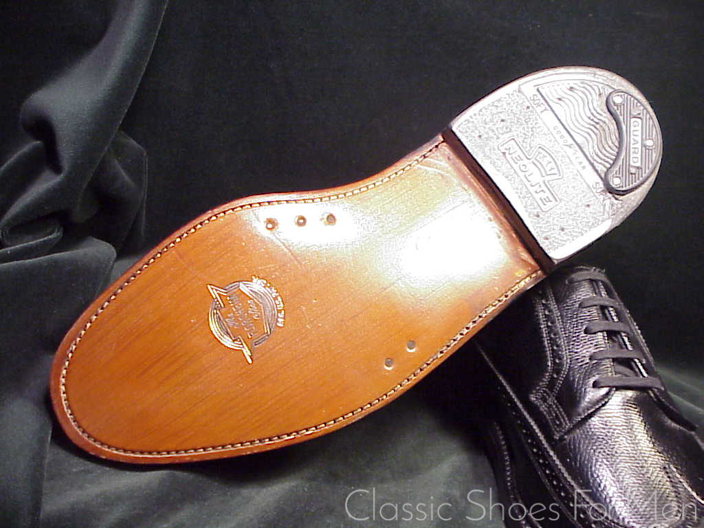 *NEW- FLORSHEIM IMPERIAL Full Brogue Budapester Circa 1985: 43-43,5 Wide (US 10 3E) - Image 13