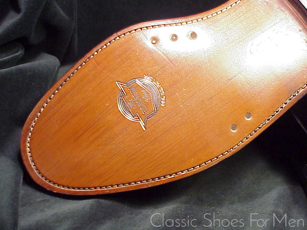 *NEW- FLORSHEIM IMPERIAL Full Brogue Budapester Circa 1985: 43-43,5 Wide (US 10 3E) - Image 15