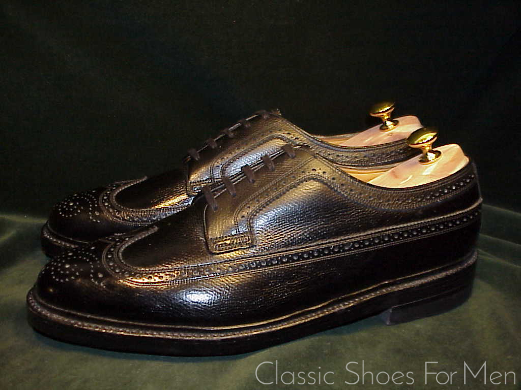 *NEW- FLORSHEIM IMPERIAL Full Brogue Budapester Circa 1985: 43-43,5 Wide (US 10 3E) - Image 9