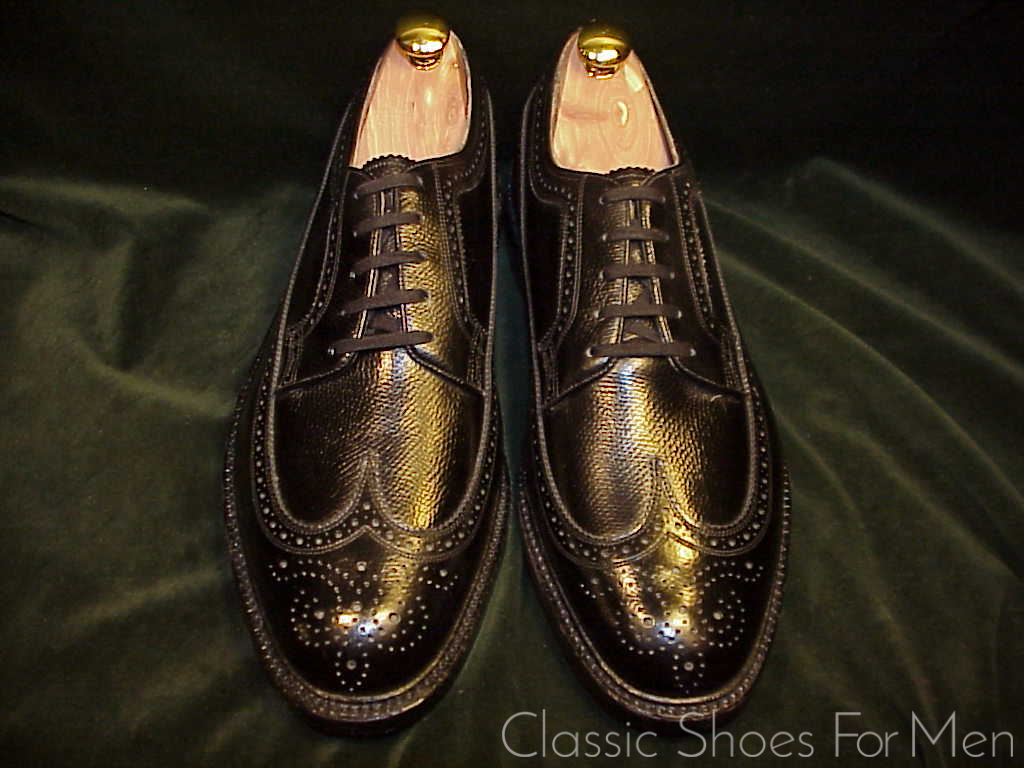 *NEW- FLORSHEIM IMPERIAL Full Brogue Budapester Circa 1985: 43-43,5 Wide (US 10 3E) - Image 2