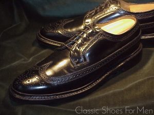 *(Modern, Offshore) FLORSHEIM IMPERIAL Full Brogue Budapester: 42.5D (US 9.5D)
