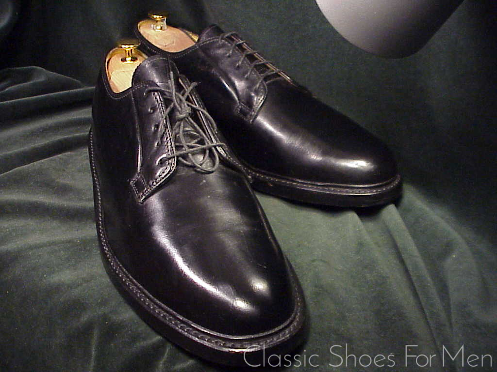 *NEW - Vintage FLORSHEIM IMPERIAL, Black, Plain Front Derby: US 13D (47D) - Image 9