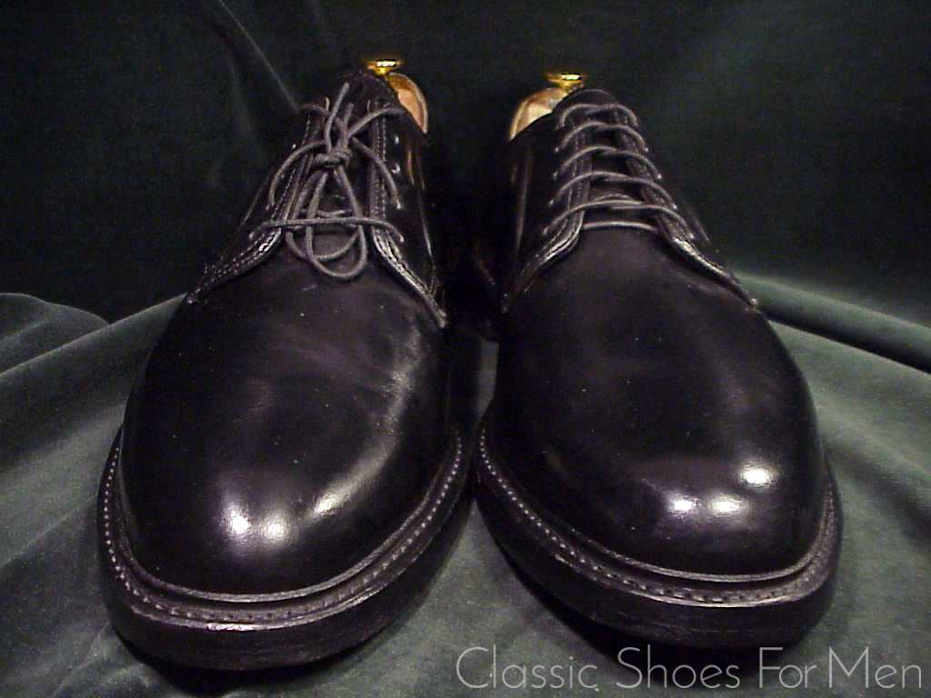*NEW - Vintage FLORSHEIM IMPERIAL, Black, Plain Front Derby: US 13D (47D) - Image 8