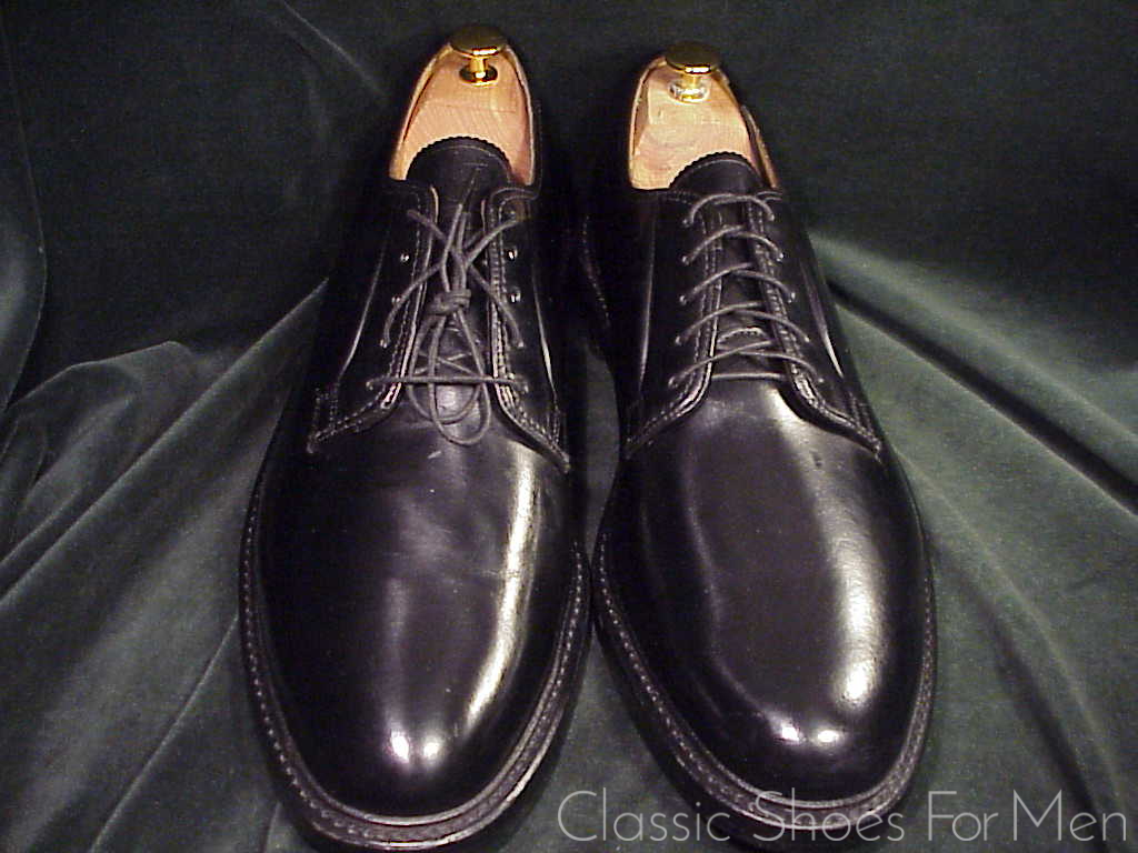 *NEW - Vintage FLORSHEIM IMPERIAL, Black, Plain Front Derby: US 13D (47D) - Image 2
