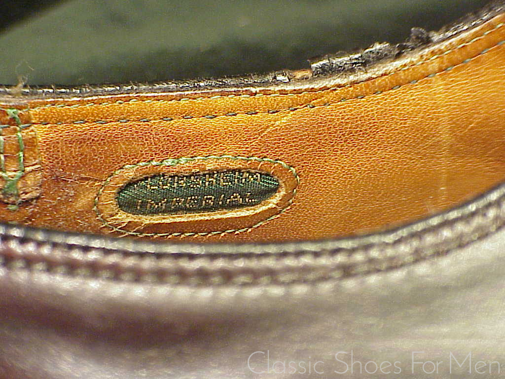 *FLORSHEIM Imperial SHELL CORDOVAN Plain Front Derby, Circa 1980: US 9.5C/D (42.5C/D) - Image 11