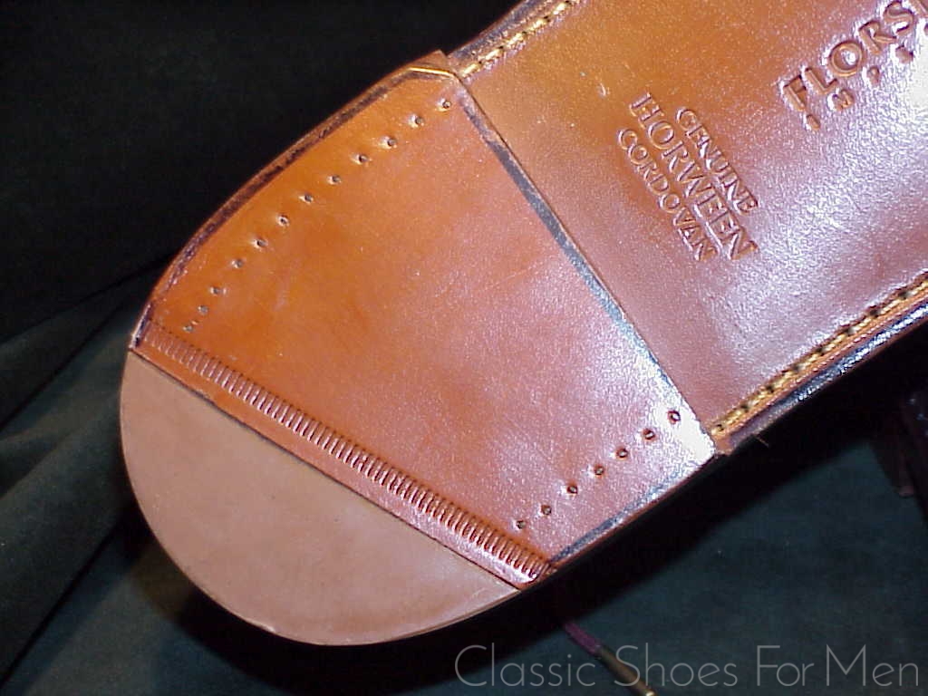 *NEW - (Modern) FLORSHEIM IMPERIAL SHELL CORDOVAN Full Brogue Budapester: US 11D (44.5D) - Image 11