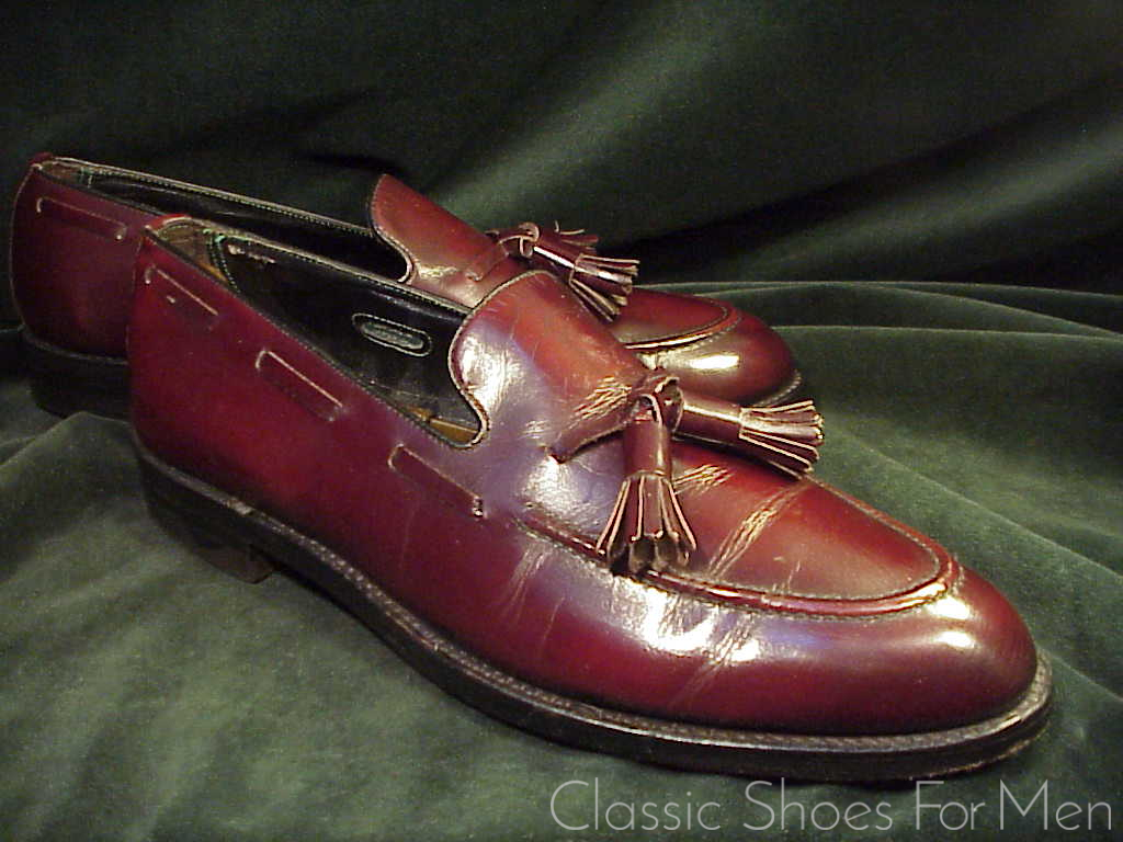 Near new - Vintage FLORSHEIM IMPERIAL Tassel Loafer: 9  display picture 2