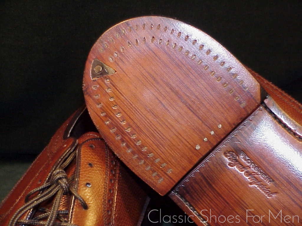 *NEW - Florsheim "Royal" Imperial Full Brogue Budapester, Circa 1985: 41.5D - Image 10