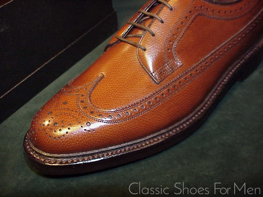 *NEW - Florsheim "Royal" Imperial Full Brogue Budapester, Circa 1985: 41.5D - Image 16
