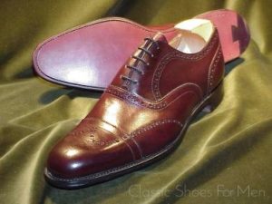 *New - NEW & LINGWOOD for Gieves & Hawkes, Cap/Wing Oxford: 46.5D/E (US 12.5D/E)