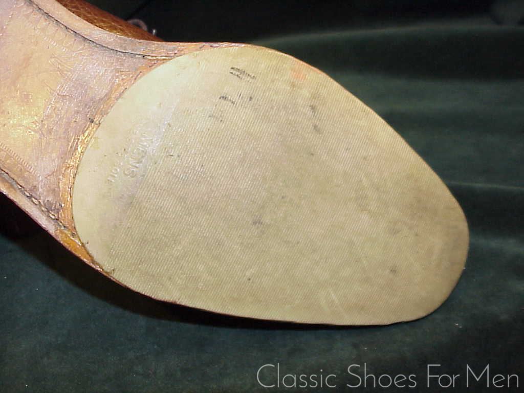 *Vintage GRENSON Exotic African WATER BUFFALO 2-Eyelet Derby: 44D/E (US 10.5D/E) - Image 14